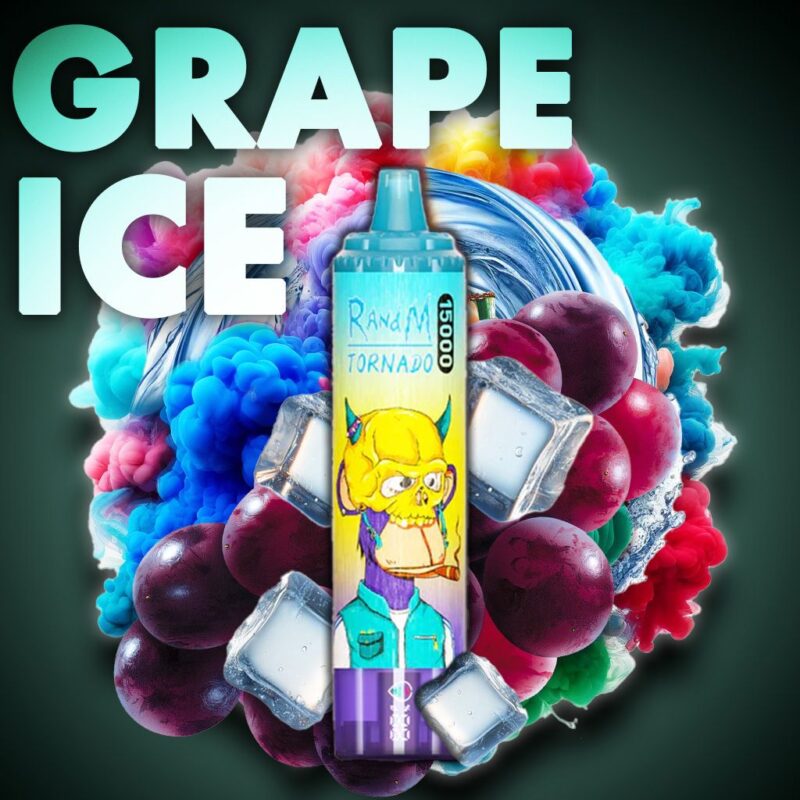RandM Tornado 15000 Grape Ice
