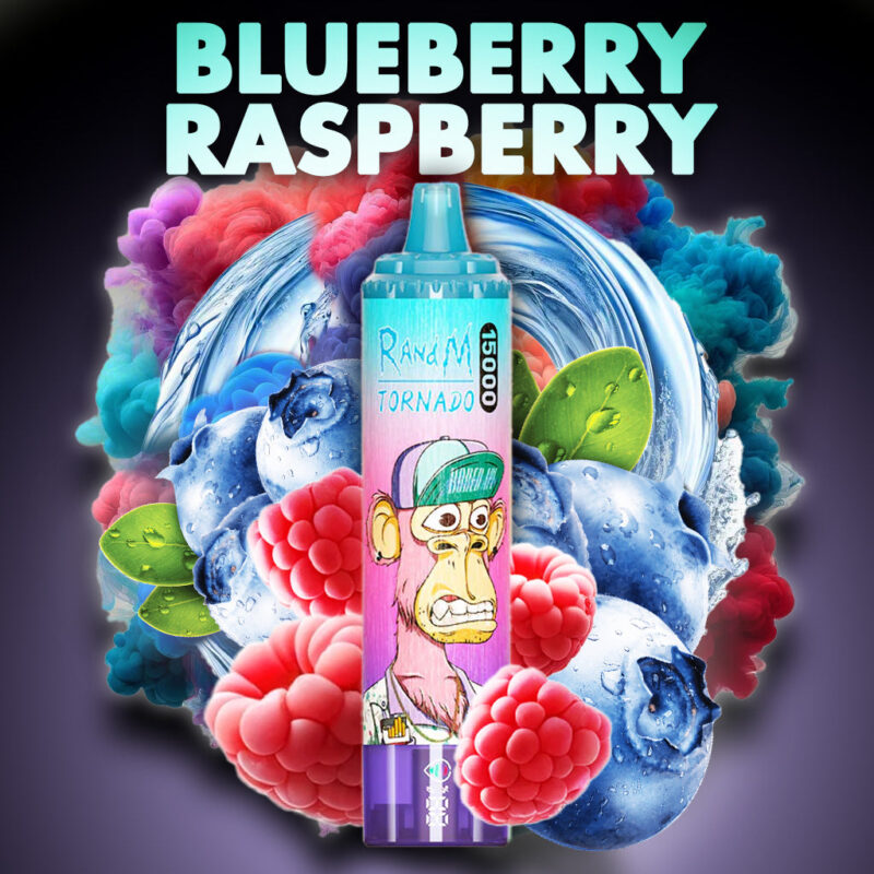 RandM Tornado 15000 Blueberry Raspberry